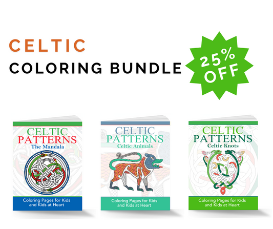 Celtic Coloring Bundle