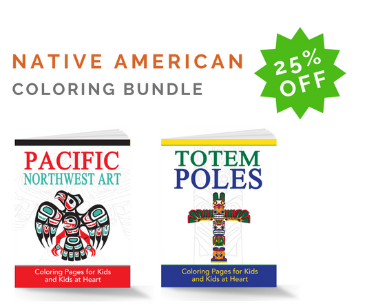 Native American Coloring Bundle